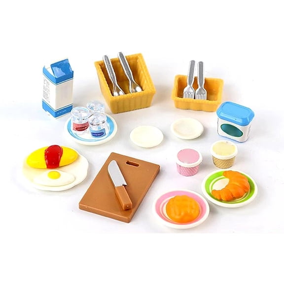 Cute Miniature Furniture Accessory Kids Toys Kitchen Cooking Things Gift Hot U9