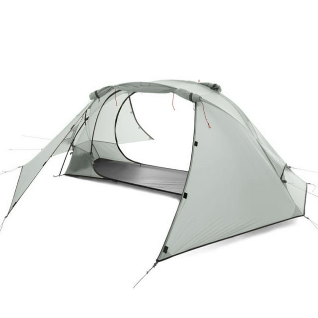 Tente pour 1 Personne, Tente de Randonnée Légère à Double Couche, Peut Être Utilisée avec une Plateforme de Couchage Surélevée, Lit de Camp pour 4 Saisons