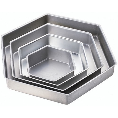 Wilton Performance Pans 4Tier Deep Cake Pan Set, Hexagon 21053572
