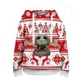 thumbnail image 4 of Sudadera con capucha 3D de Disney Baby Yoda para niños y niñas, bonita y moderna, informal, para hombre y mujer, regalos de Navidad, 4 of 5