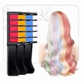 thumbnail image 4 of 9 Colors Disposable Hair Dye Stick Mini Hair Dye Comb Hair Dye Chalk Mini Hair Dye, 4 of 5