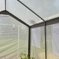 thumbnail image 2 of Spring Gardner Walk In Portable Gable Garden Greenhouse, 10x8x8ft, Clear, 2 of 8
