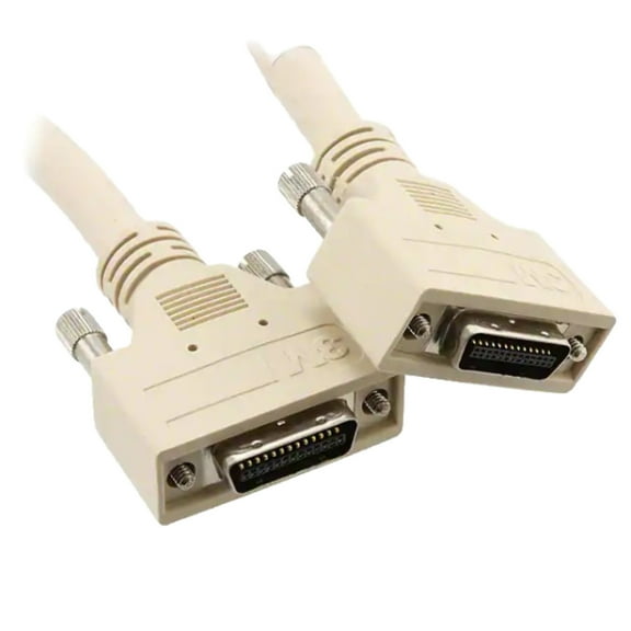 14T26-SZLB-100-0LC Centronics 26POS Male to Male Assembly 3.28' (1.00m) Round, Beige