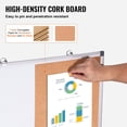 thumbnail image 4 of "24"x18" Dual-Purpose Whiteboard & Cork Board Combo – Aluminum Frame for Home, Office, or School", 4 of 7