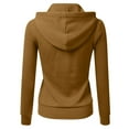 thumbnail image 3 of Enjoytime Hoodies for Women Casual Solid Color Long Sleeve Pullover Sweatshirts Trendy Comfy Fashion Fall Winter Hoodie, 3 of 3