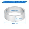 thumbnail image 5 of Unique Bargains Bike Headset Spacer, 10mm MTB Bicycle Headset Stem Fork Washer Universal for 1 1/8 Inch Front Stem Fork Threadless Aluminum Alloy Silver Tone, 5 of 7