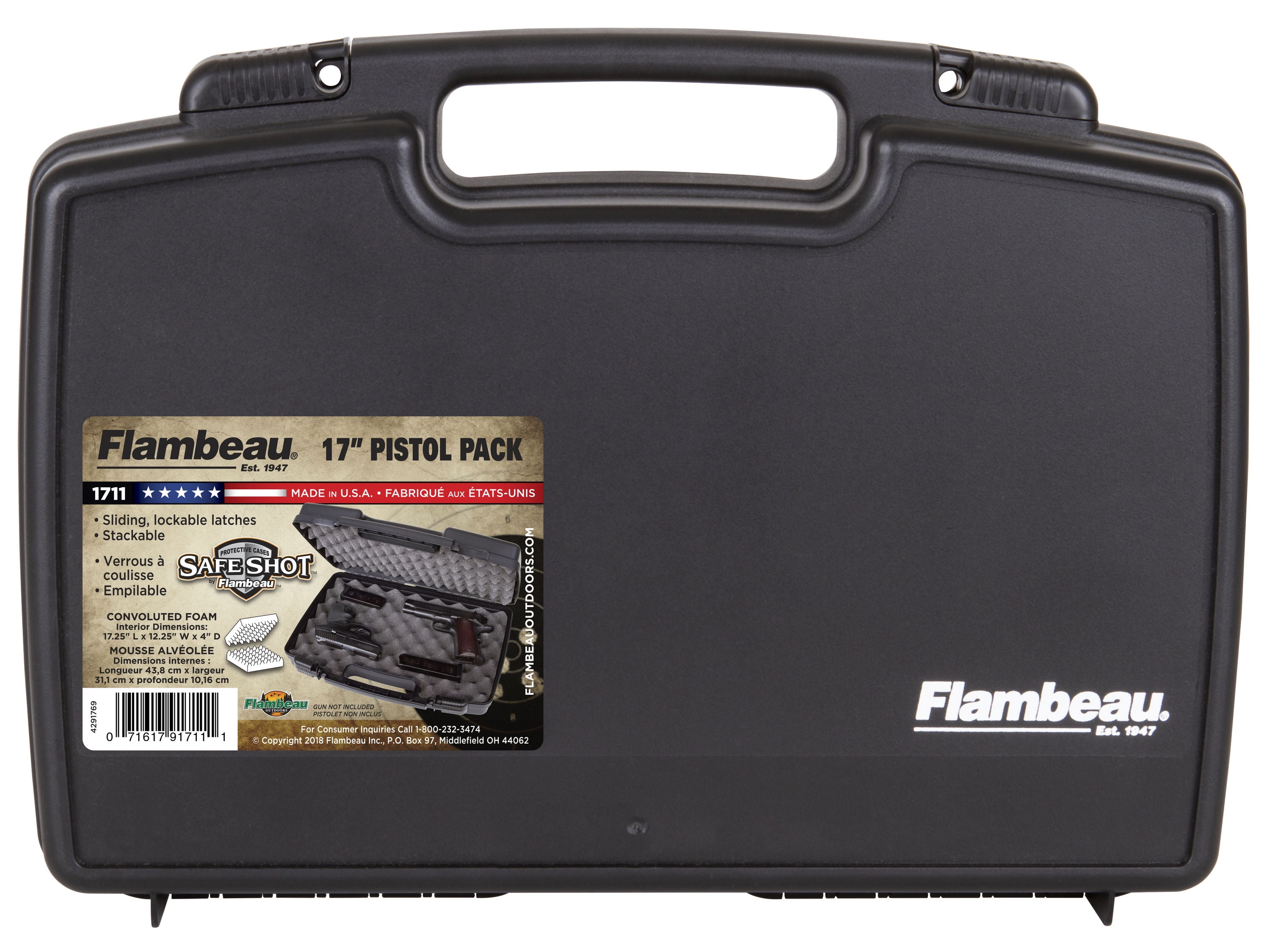 Flambeau Large Pistol Case
