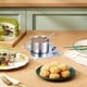 thumbnail image 1 of Juego de tazas de café de acero inoxidable, plato para servir, taza de té reutilizable, aislante para cafetería, restaurante, cocina, hogar, viajes., 1 of 8