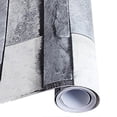 thumbnail image 4 of MoreFarther Gray Brick Peel and Stick Wallpaper Self Adhesive Removable Wall Paper, 17.71x236.22in, 4 of 8