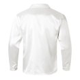 thumbnail image 5 of EOYWHK Mens Silk Shirts New Release Fall 2024 Long Sleeve Button Down Shirts Soft Comfy Turn Down Collar Black White Shirts Loungewear Sleepwear Shirts, 5 of 5