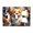 Double Toggle Duplex, variant on 3-Gang Double Toggle Duplex Switch Wall Plate, Receptacle Polycarbonate Cover, Funny Cute Corgi Art Print