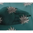 thumbnail image 4 of oneOone Viscose Chiffon Fabric Leaves Block Decor Fabric Printed BTY 42 Inch Wide, 4 of 4
