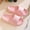 Pink, variant on Pillow Slippers for Girl, House Cloud Slides Shower Sandals, Cushioned Thick Soft Sole Quick Dry Home Shoes Black 12-12.5(30)