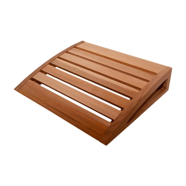 Reposacabezas de madera para sauna, almohada de sauna para relajarse, almohada ergonómica y ligera para el cuello, accesorio para spa, sala de ,