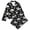 C31 Black, variant on CONZONE Halloween Pajamas for Toddler Girls Printed Long Sleeve Button Down Tops and Pants Hallowmas Loungewear Soft 2 Piece Girls Pjs Set Size 3-4 Years