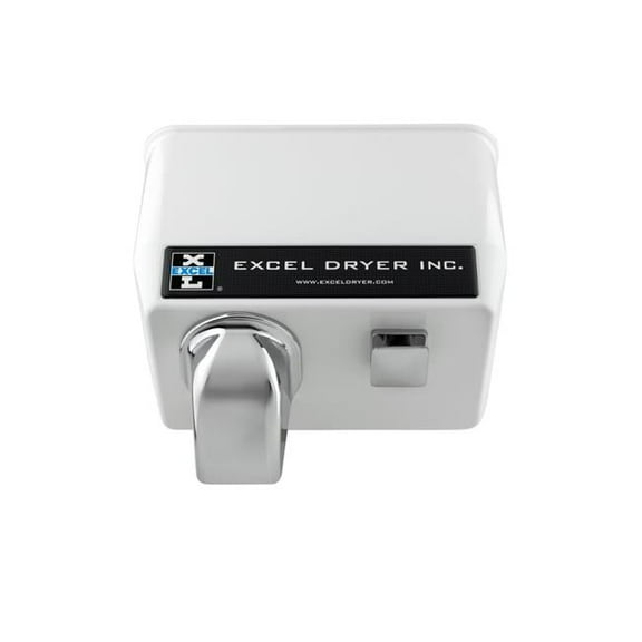 Excel Dryer 208-230V R76WV Recessed Hand Dryer, White