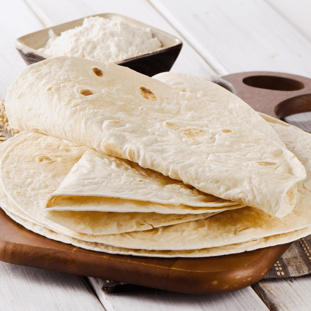 La Tapatia Gordita Flour Tortillas 8" Tortilla, 8 oz, 10 Count Resealable Package