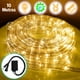 thumbnail image 1 of Manguera Navideña decorativa LUZ led BLANCO CALIDO 10 metros DOSYU DY-ICE10M-MT-2C, 1 of 7