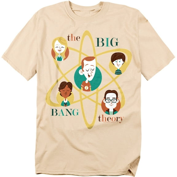 Big Bang Theory T-Shirt Atomic Friends Unisex Graphic Tee For Men & Women