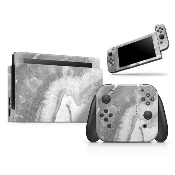 Design Skinz - Compatible with Nintendo 2DS XL - Skin Decal Protective Scratch-Resistant Removable Vinyl Wrap Cover - Gray Slate Marble V26
