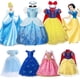 thumbnail image 2 of Disney-vestido de princesa con encanto para niñas, traje de Cosplay de Cenicienta, Bella, Aurora, Blancanieves, vestido de baile de malla, disfraz de Carnaval y cumpleaños, 2 of 5