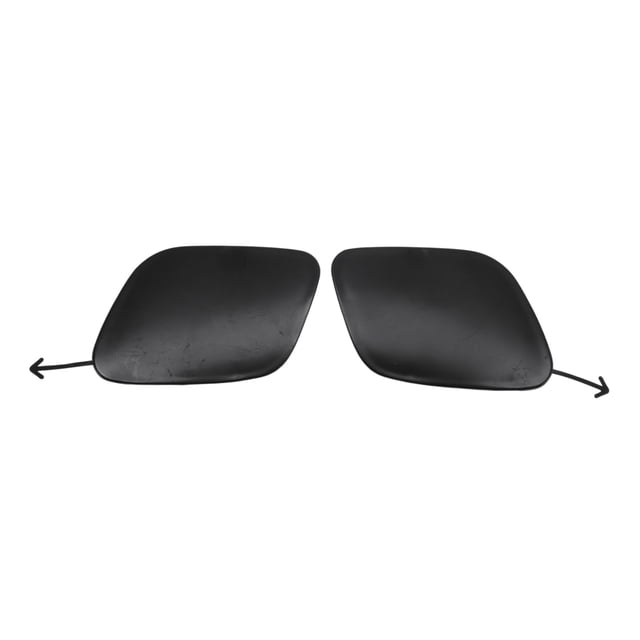 Tapa del gancho de remolque delantero Unique Bargains para Toyota Prius 2019-2022, tapa del gancho de remolque del parachoques No.5212747911, plástico negro, 1 par