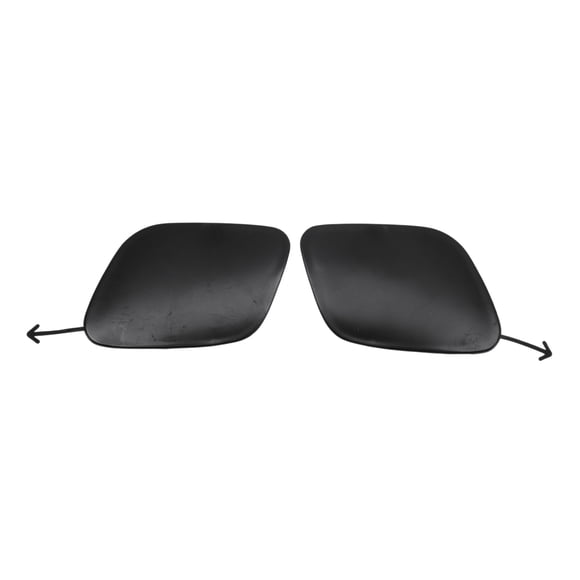 Tapa del gancho de remolque delantero Unique Bargains para Toyota Prius 2019-2022, tapa del gancho de remolque del parachoques No.5212747911, plástico negro, 1 par