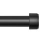 thumbnail image 1 of Juego de barras de cortina joawcy ajustables de 81 a 24 cm, metal negro, 1 of 7