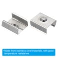 thumbnail image 4 of Unique Bargains LED Strip Light Clips Mounting Bracket Fixing Clips with Screws for 15mm-17mm Light Cable Ribbon 100 Pack, 4 of 6