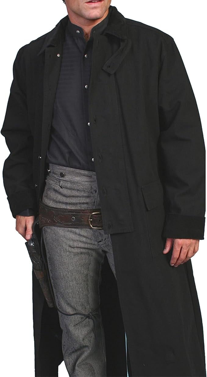 ジャケット・アウター MHL. 13AW Proofed Cotton Duster Coat-M RTRDE Coats for Men, Fall Winter Long Jacket Casual