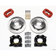 Wilwood D8-4 Front Caliper Kit Clear Corvette C2 / C3 65-82