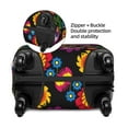 thumbnail image 4 of Lsque Traditional Floral Polish Printed Luggage Cover, Travel Luggage Protector,Scratch and Dirt Resistant, Fits 18-32 Inch Luggage - X-Large, 4 of 9