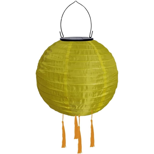 Con Borlas, Linternas Coloridas, Solares Para Exteriores, Resistentes A La Intemperie, Farol Colgante Para Jardín, Para Boda, Iglesia, Jardín Inevent HA045897-09