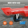 thumbnail image 4 of VEVOR 40 Po Mécanicien Plastique Creeper Automobile Roulant Garage 350 lbs HDPE, 4 of 9