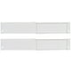 thumbnail image 1 of FESTFENDS 2Ud Separadores De Cajón Ajustables De ABS Transparente Para Organización En Dormitorio, 1 of 7