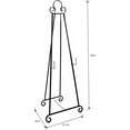 thumbnail image 2 of Four Leg Metal Easel Stand with Cloud Shaped Top, 2 of 3