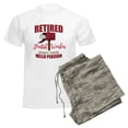 thumbnail image 6 of CafePress - Retired Postal Worker Funny Postman Hello Pajamas - Men's Light Loose Fit Cotton Pajama Set, 6 of 7