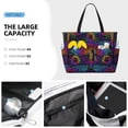thumbnail image 3 of Daiia Indian Mandalas Dragonfly Beach Travel Bag - Water-Resistant Beach Bag, Lightweight Tote with 7 Pockets for Women and Men - Gym,Pool,Camping,Reusable Grocery Bag, 3 of 7