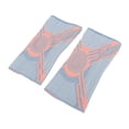 thumbnail image 4 of 1 par de rodilleras engrosadas, almohadillas, malla transpirable, tiras de resorte de silicona, manga de compresión de rodilla deportiva, rosa m azul, 4 of 10