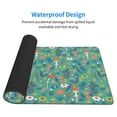 thumbnail image 4 of Bingfone Mushrooms And Flowers Large Gaming Mouse Pad,Extended Desk Mousepad With Stitched Edges,Non-Slip Base,29.5 X 16 In, 4 of 9
