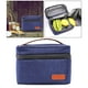 thumbnail image 3 of Bolsa térmica aislante, bolsa a prueba de fugas, lonchera, contenedor de alimentos reutilizable para la escuela. azul oscuro, 3 of 9