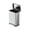 silver, variant on Qualiazero 20 Gallon (75L) Stainless Steel Step-On Trash Can with Slow-Close Lid, Kitchen Garbage Bin, Fingerprint-Resistant, Rectangular Profile - Silver