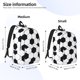thumbnail image 2 of Disketp Soccer Ball Mochila de Lona Estampada, Mochila Escolar de Viaje Ligera para Estudiantes y Portátil-Medium, 2 of 5