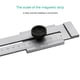 thumbnail image 4 of Regla De Carpintería De 250 Mm / 9,83 Pulgadas Regla De Marcado Herramienta De Medición De Carpintería Regla De Trazado De Plata Regla De Calibre De Trazado Para Reparación De La Industria De Cateissary TO004934-00, 4 of 7