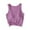 Hot Pink, variant on Tank Tops for Women Sleep Cami Tops Round Neck Sleeveless Seamless Short Loungewear Top with Built In Bra Elastic Soft Breathable Casual Indoor Home Sleepwear