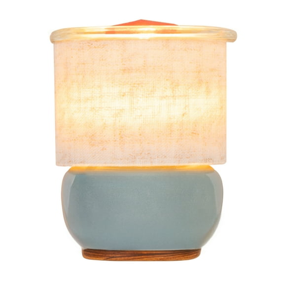 Better Homes & Gardens Ceramic Plug-In Wax Warmers Mini Lamp, Gray, 1 Pack