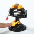 thumbnail image 3 of Mini Bench Vise - Table Vise Compact Stable Clamping Sucking Base Mini Technical Table Vise for Garage Woodworking Workshop, 3 of 7