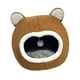 thumbnail image 5 of Cama de felpa para gatos, suministros para mascotas, camas para mascotas con bola colgante, cama cueva para gatos SG, 5 of 9