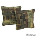 thumbnail image 5 of 18-inch Double-corded Patterned Tapestry Square Throw Pillows with Inserts (Set of 2) - Picasso, 5 of 5