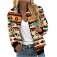 thumbnail image 2 of Jamicy Fashion Bomber Jacket Women Bomber Jackets Lightweight Full Zip Up Cropped Coats Fashion Windbreaker Outerwear Casual Quilted Jacket, 2 of 5